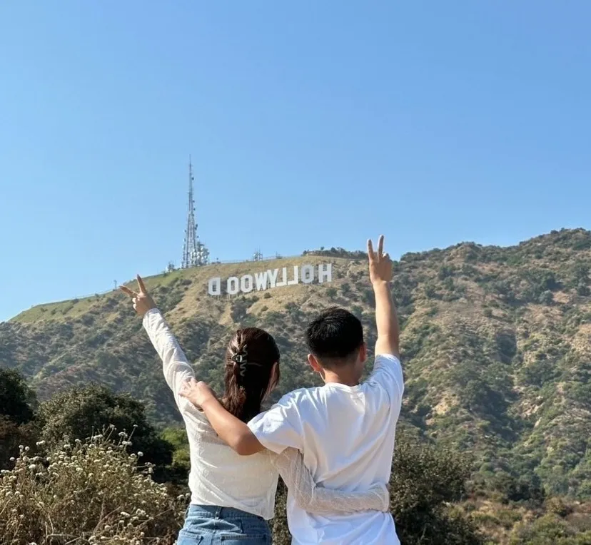 ハネム-ン♡ドジャース観戦